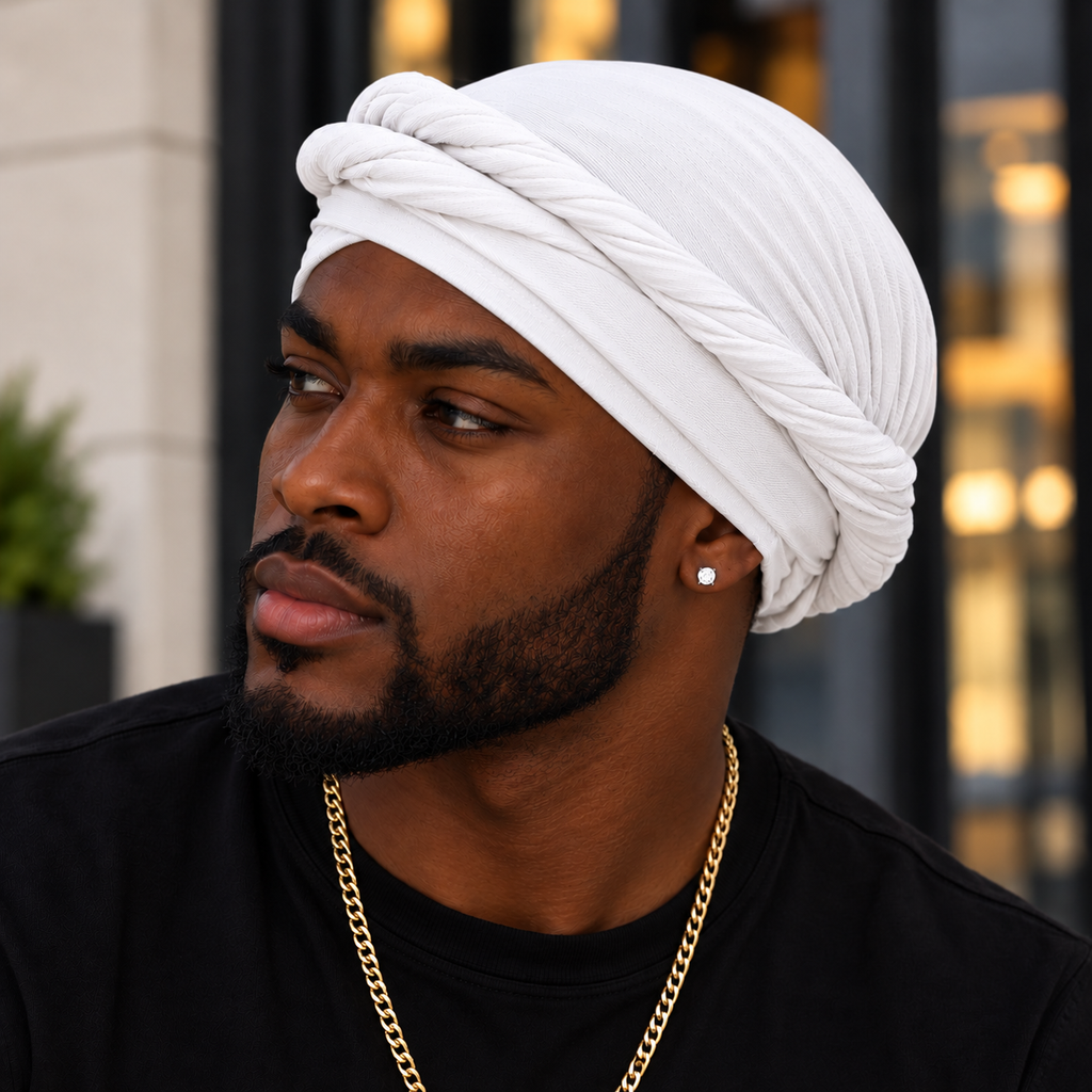 Slip on Cap Crown Turban
