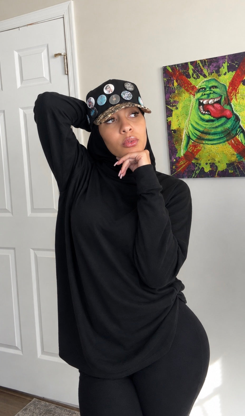 Button Hat
