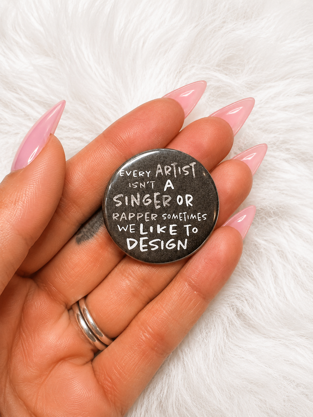 Illustrated Button
