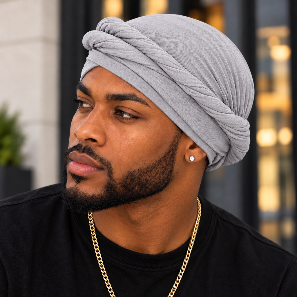Slip on Cap Crown Turban