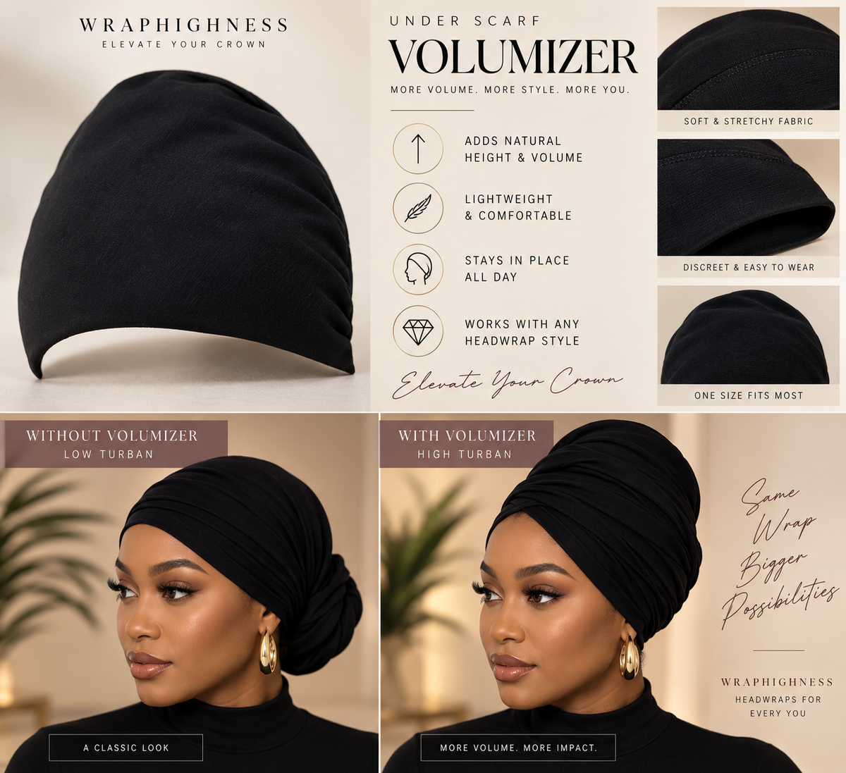 Under Scarf Volumizer