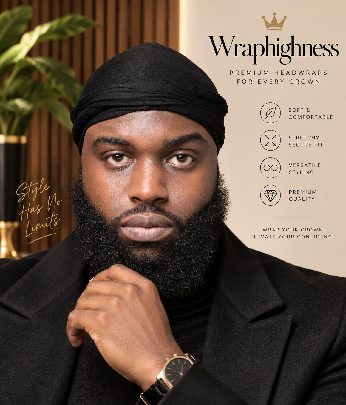 Cap Crown Turban