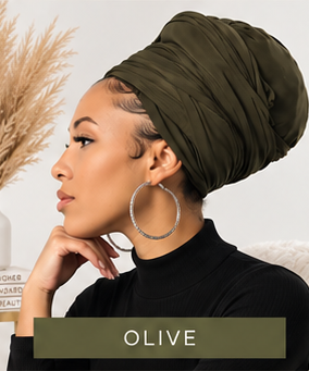Long Strap Wrap Turban