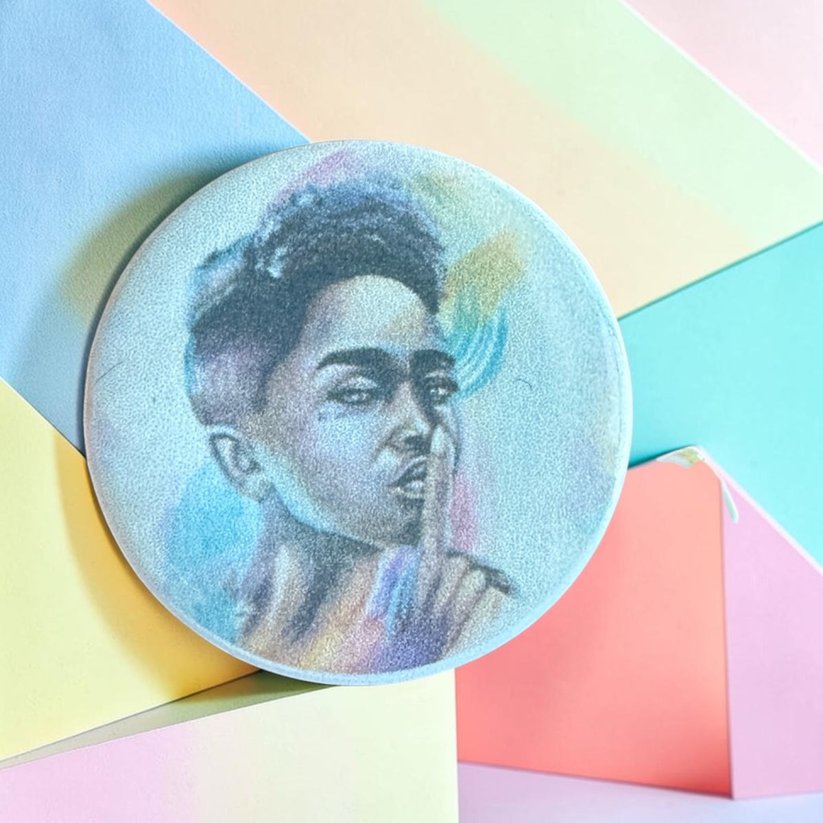 Illustrated Button