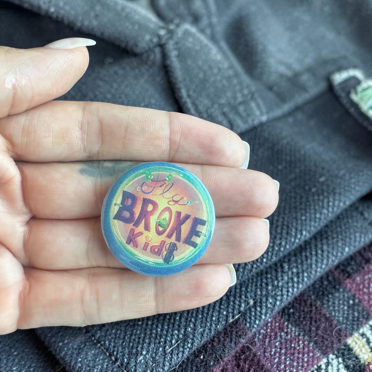 Illustrated Button