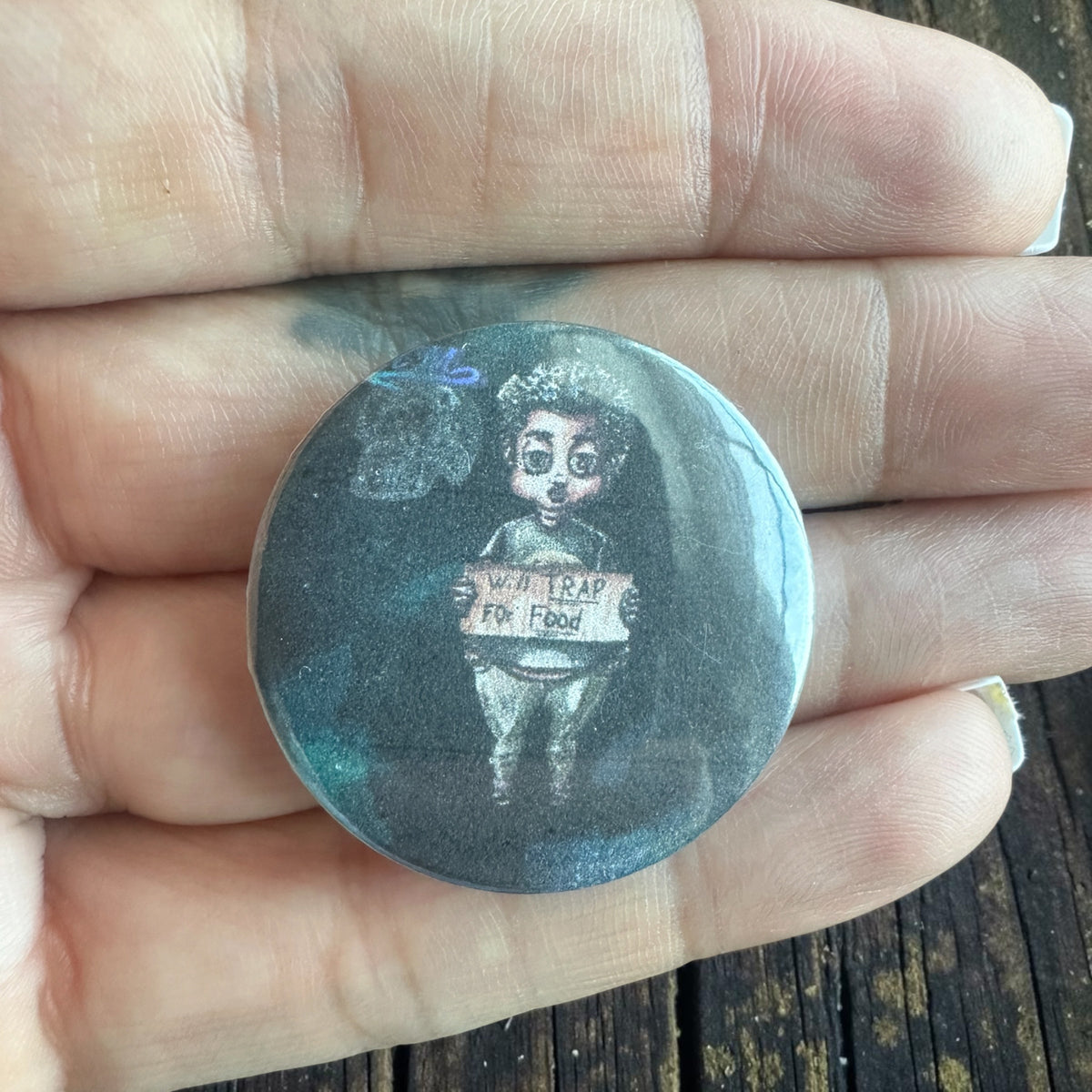 Illustrated Button