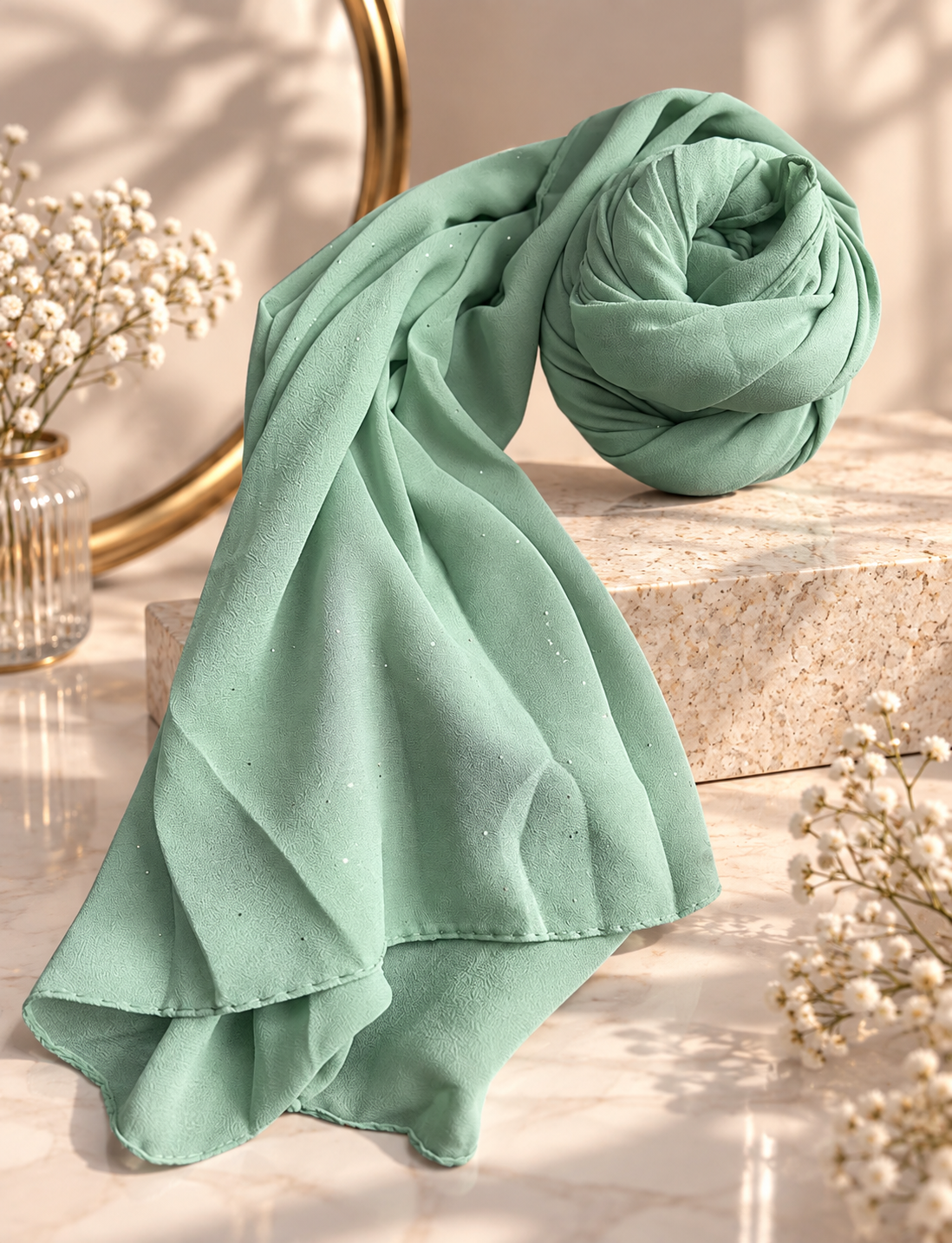 Glitter Wrap Scarf