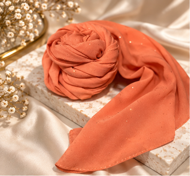 Glitter Wrap Scarf