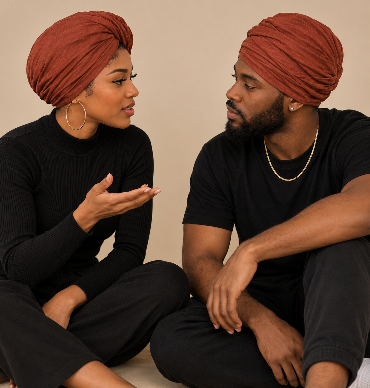 Strap Wrap Turban