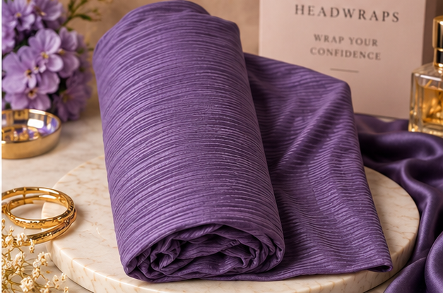 Stretch knit scarf