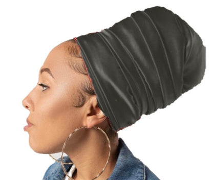 Satin Strap Turban